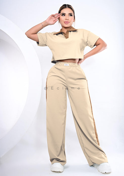 CONJUNTO WAFLE PANTALON