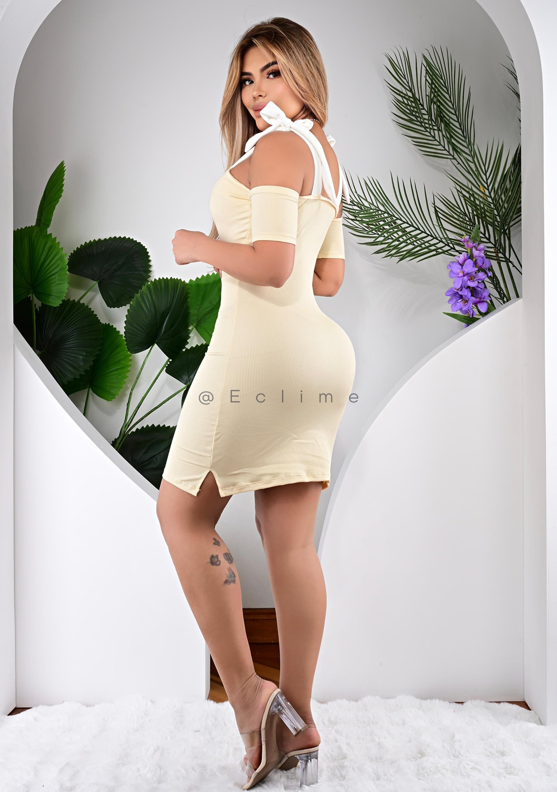 Vestido Vivian - Buttercream