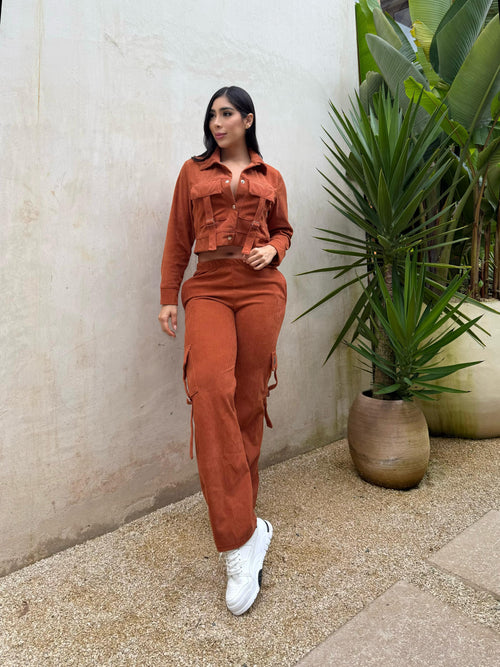 Conjunto Chaqueta y Pantalón Pana