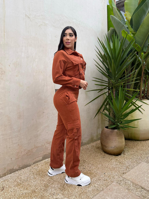 Conjunto Chaqueta y Pantalón Pana