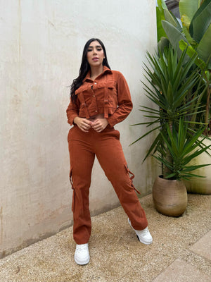 Conjunto Chaqueta y Pantalón Pana