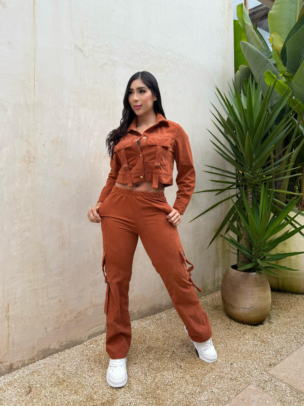 Conjunto Chaqueta y Pantalón Pana