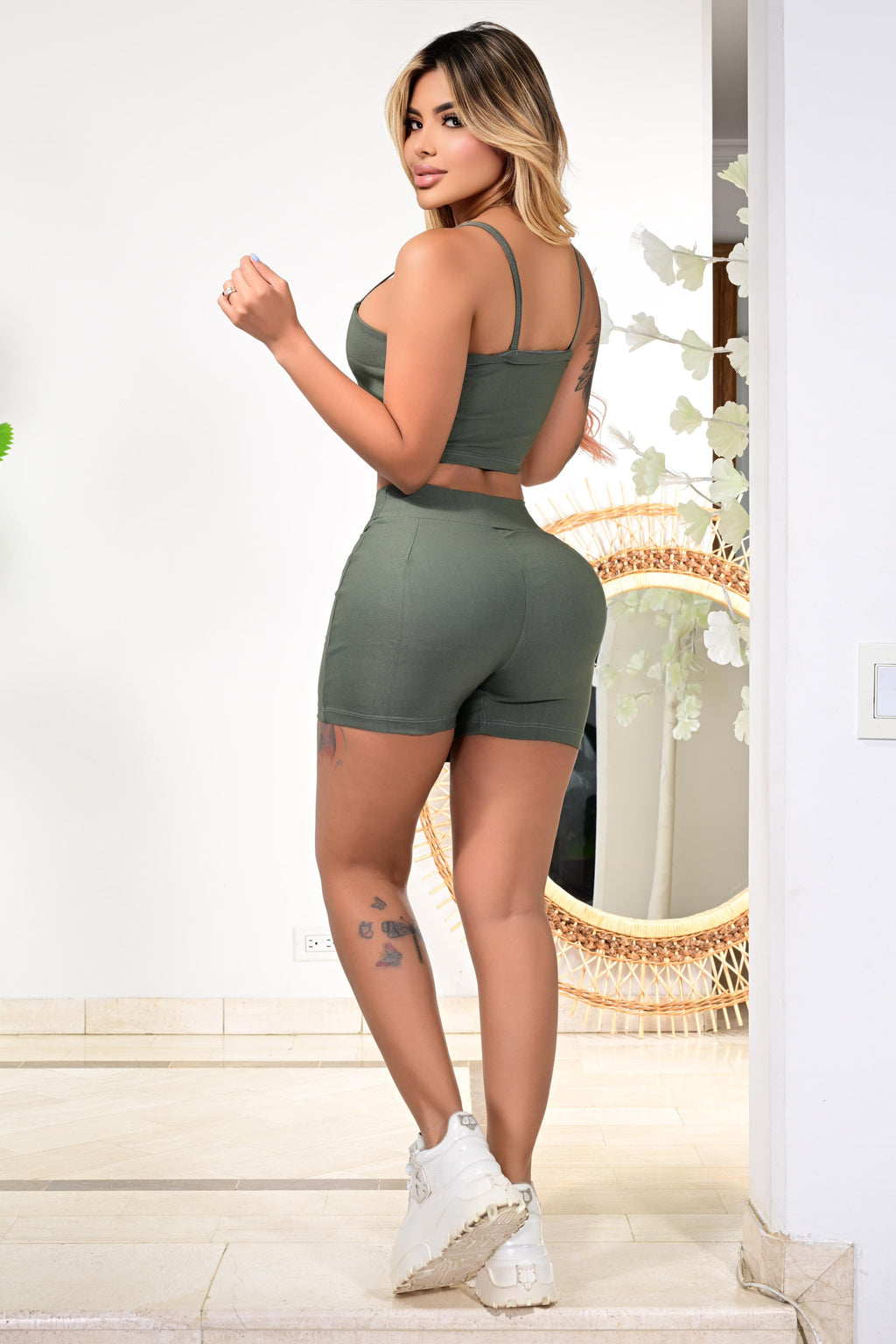 SET SKORT - OLIVA